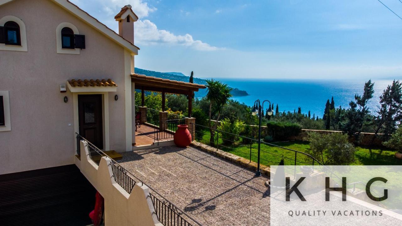 Villa Harmony In Lourdata Livathos  Екстер'єр фото