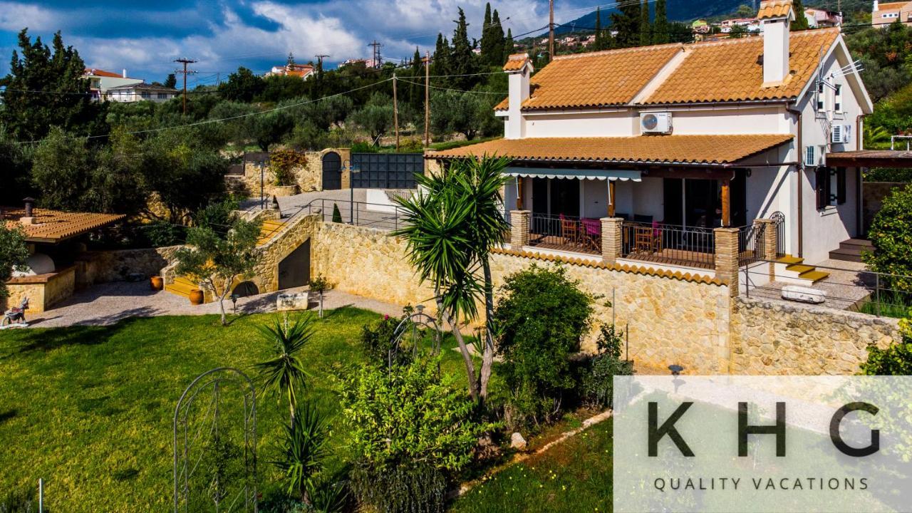 Villa Harmony In Lourdata Livathos  Екстер'єр фото