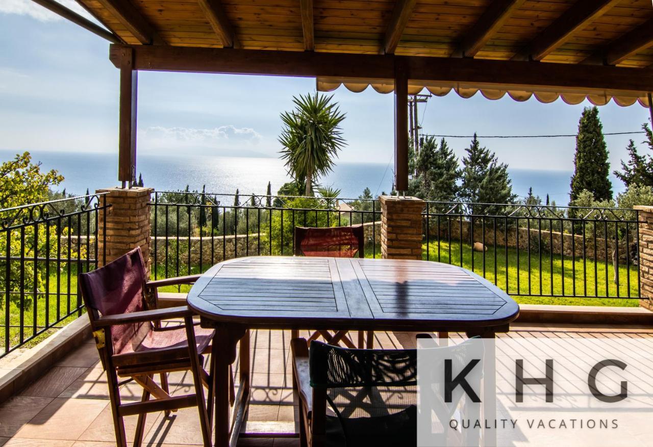 Villa Harmony In Lourdata Livathos  Екстер'єр фото