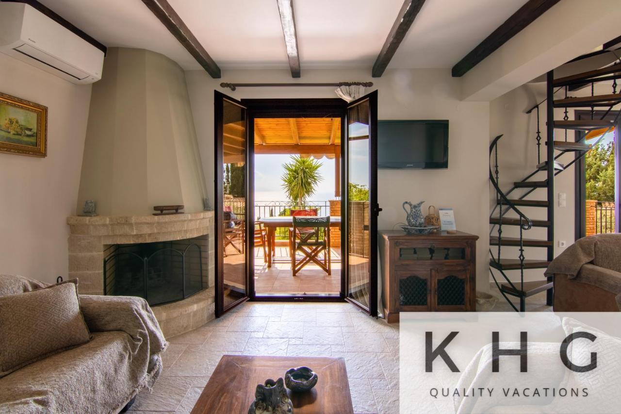Villa Harmony In Lourdata Livathos  Екстер'єр фото