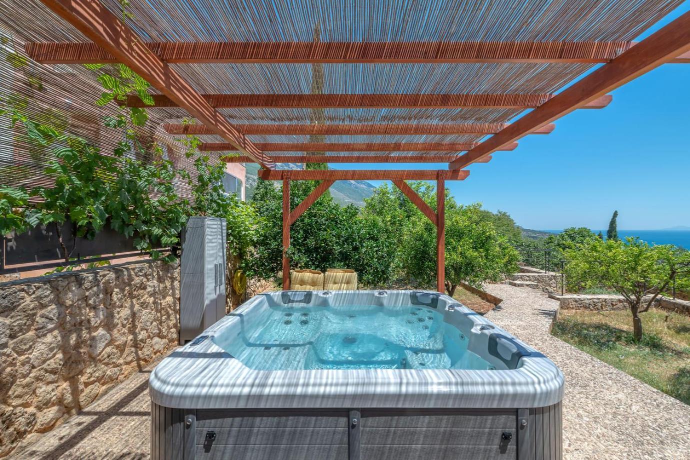 Villa Harmony In Lourdata Livathos  Екстер'єр фото